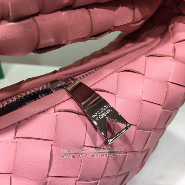 Bottega veneta高端女包 98080 寶緹嘉小號羊皮手工編織女包 BV爆款jodie新版本2代編織打結圓形hobo包  gxz1146